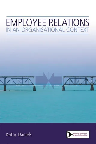 Employee Relations in an Organisational Context (9781843981381)