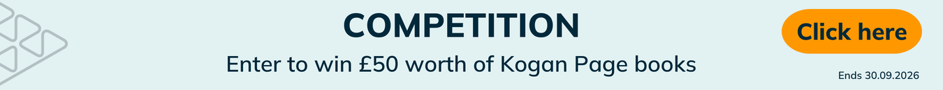 Competition! Enter to win £50 worth of Kogan Page books. Offer ends 30.09.2026